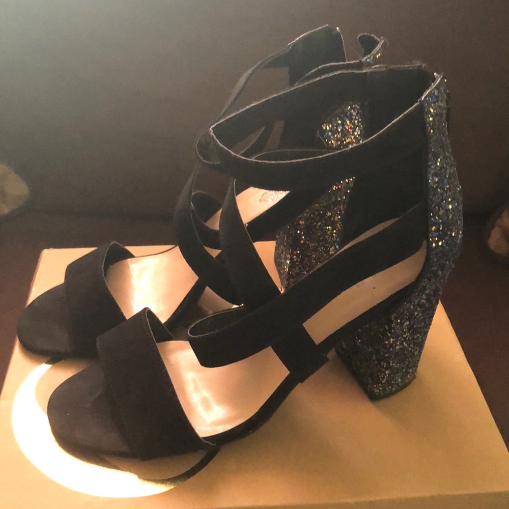 Charlotte Russe | Colorful glitter heels ✨
